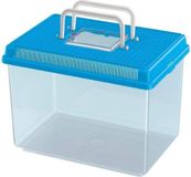 Ferplast Faunabox Geo Large 30 x 20 cm 6 Liter Blauw