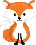 Grabo BALLON VOS (FOX, Renard), 36" (91cm) Folieballon Bruin