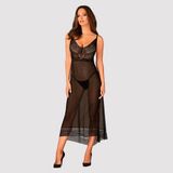 Obsessive - Estiqua chemise XS/S Zwart