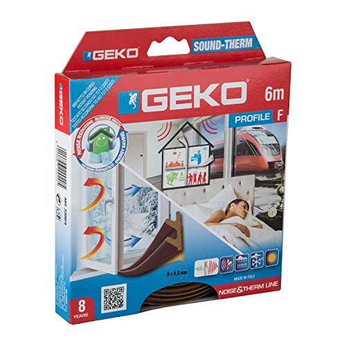 Geko 9788015 Koelbescherming Sound-Therm Profio-F9x4.5, grijs, 6 m