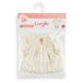 Corolle Poppenkostuum Ecru Polyester 1,5 jaar