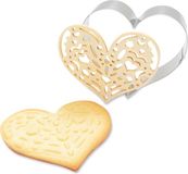 ScrapCooking Hart Uitsteker en Sjabloon - Embosser - Valentijn Idee