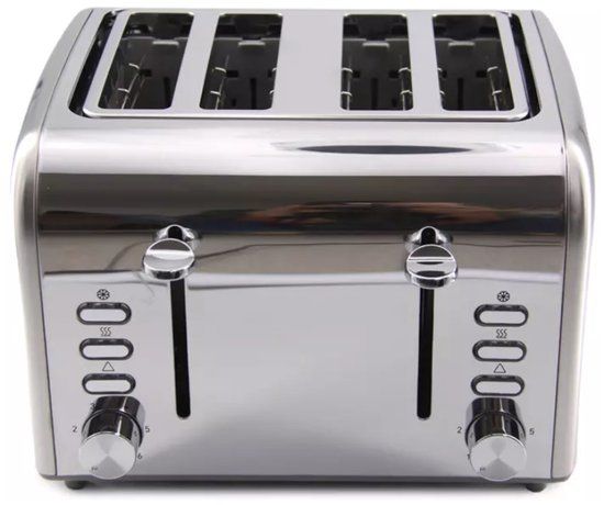 Little Balance 8698 Broodrooster - 4 Sleuven - 1600 Watt - RVS