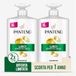 Pantene Pro-V Shampoo pour cheveux avec effet soyeux pour cheveux crème/mats 2 x | Nettoie et protège les mèches de cheveux, sans silicone, sans huile minérale, sans colorants, commodité maximale