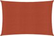 vidaXL Zonnezeil 160 g/m² 2x3 m HDPE Terracotta