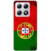 Xiaomi Bedrukt siliconen hoesje compatibel met Xiaomi 14T 4G Drapeau portugal