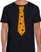 Bellatio Decorations Halloween thema feest stropdas t-shirt spinnen - heren XL