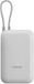 Xiaomi Powerbank 20000mAh – 22.5W Snelladen – Geïntegreerde USB-C Kabel – Lichtgrijs