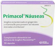 INTERPHARMA Primacol-misselijkheid 30 capsules végétales