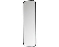 WOOOD Doutzen Spiegel - Metaal - Zwart - 170x40x5 cm