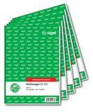 SIGEL SD032/5/5 facturen, A5, 3x40 vellen, zelfdoorschrijvend, 5-pack