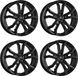Dezent TV velgen, zwart, 8.0Jx20, 5x114.3, geschikt voor Citroën C-Crosser C4