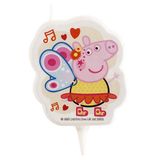 Dekora Puder Cukier Hello Kitty 2D Taartkaars - Verjaardag Decoratie
