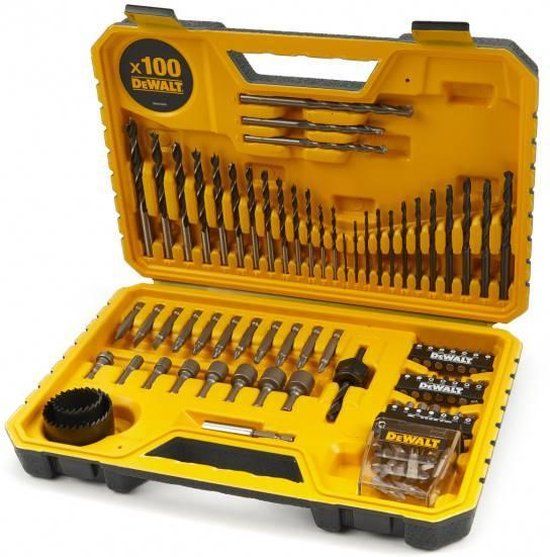 DeWalt DT71563 100-delige accessoire set in koffer
