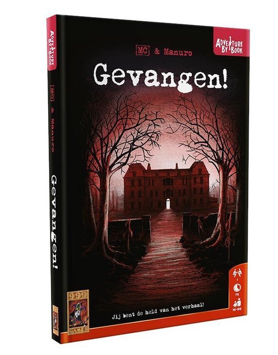 999 Games Adventure by Book: Gevangen! Actiespel