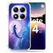 Cokitec Xiaomi Redmi Note 14 Pro 5G Animal Dolphin Wave Versterkte hoes