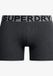 Superdry BOXER TRIPLE PACK Heren Onderbroek - Raven Black Marl