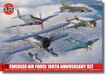 Airfix Modelbouwpakket Vliegtuigen - 40004 Swedish Air Force 100th Anniversary Set - 5 avions militaires suédois plastique - 1:72 - Modélisme