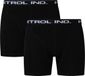 Petrol Industries Heren Boxershort - Stretch Katoen - Essentials Collection - Elastische Tailleband - Ondergoed - Onderbroeken - Zwart - Maat M