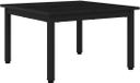 vidaXL Salontafel Zwart Eiken 60 x 60 x 36 cm Bewerkt Hout