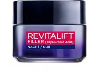 L'Oréal Paris Revitalift Filler Hyaluronzuur Nachtcrème - Anti-veroudering - 50ml