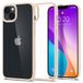 Spigen iPhone 14 Case - Beige - Cover - Drop Proof, Scratch Resistant