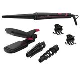 Rowenta Infinite Looks CF4222 9-in-1 Multistyler - Black/Pink