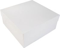 BrandNewCake® Taartdoos - 35x35x15 cm - Karton - Wit - 3 Stuks