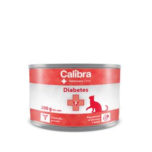 Calibra Veterinary Diets Diabetes natvoer kat 24 x 200 g