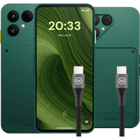Fairphone 6 256GB Green 5G + Accessory Pack