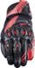 Cinq SF1 Evo, gants, Noir/Rouge, 3XL