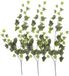 Mica Decorations Hedera kunstplant takken - 3x - H63 cm - lichtgroen