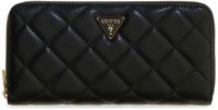 GUESS Juliet SLG Zip Around Wallet Black zwart