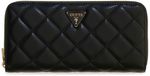 GUESS Juliet SLG Zip Around Wallet Black zwart