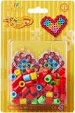 Hama strijkkralen maxi hart - creatieve set met 100 kralen.