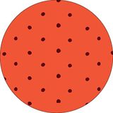 Bonateks, Ronde digitaal bedrukte muismat, antislip onderkant, voor kantoor en thuis, diameter: 22 cm
