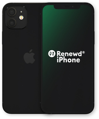 Renewd iPhone 12 Zwart 64GB