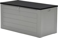 Garden Impressions Primo Kussenkist 680 liter - Grijs/Zwart