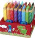 Faber-Castell Kleurpotlood Grippy XXL Jumbo - Kleuterschoolset met 2 x 16 kleuren + 2 puntenslijpers