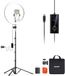 NEEWER RH10B High Power LED-ringlamp voor telefoon met 71 inch statiefstandaard, tweekleurig ringlicht, telefoonhouder compatibel met iPhone voor video-opnames, selfies, make-up, studio, live