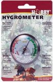 Hobby Analoge terrarium hygrometer zelfklevend | 0 tot 100% luchtvochtigheid | voor reptielen en amfibieën