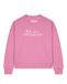 Watapparel Sweatshirt 'Ich will ja nichts sagen aber ' rosa / wit