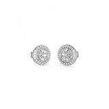 GUESS GUESS FASHION STEEL EARRINGS 4G CRUSH JUBE04164JWRHT/U