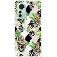 Xiaomi Mi 12 Lite luipaarddiamant siliconen hoesje
