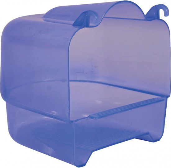 TRIXIE Badhuis - blauw, transparant - kunststof