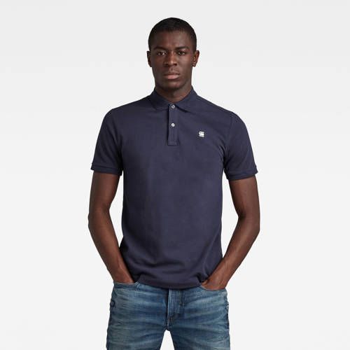G-Star RAW Dunda Sartho Slim Fit Polo - Blue