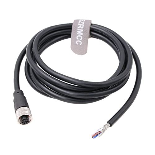 SZRMCC M12 4 Pin Vrouwelijke Overmolded Connector - 10 Meter