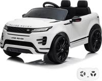 Vrooomy Range Rover Evoque Elektrische Kinderauto 12V Wit