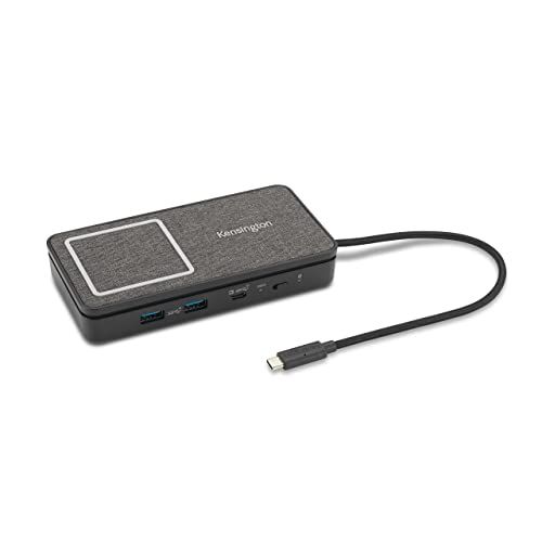 Kensington SD1700P USB-C Docking Station - Dual Monitor 4K - Qi Charging - 100W Power Delivery