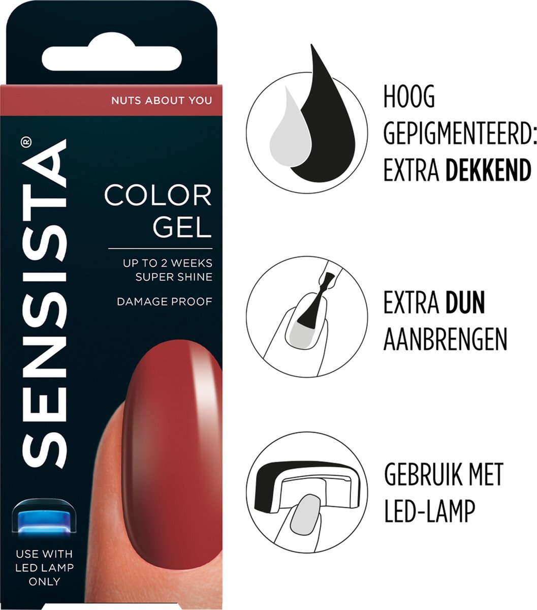 Sensista Color Gel Nuts About You - Bruin